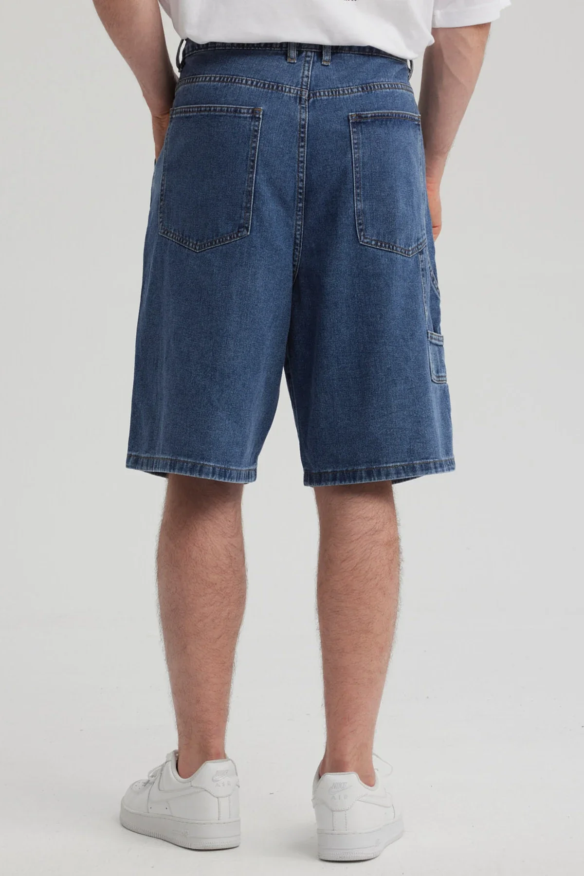 Bermuda Hombre Bolsillo Azul Claro - Image 3