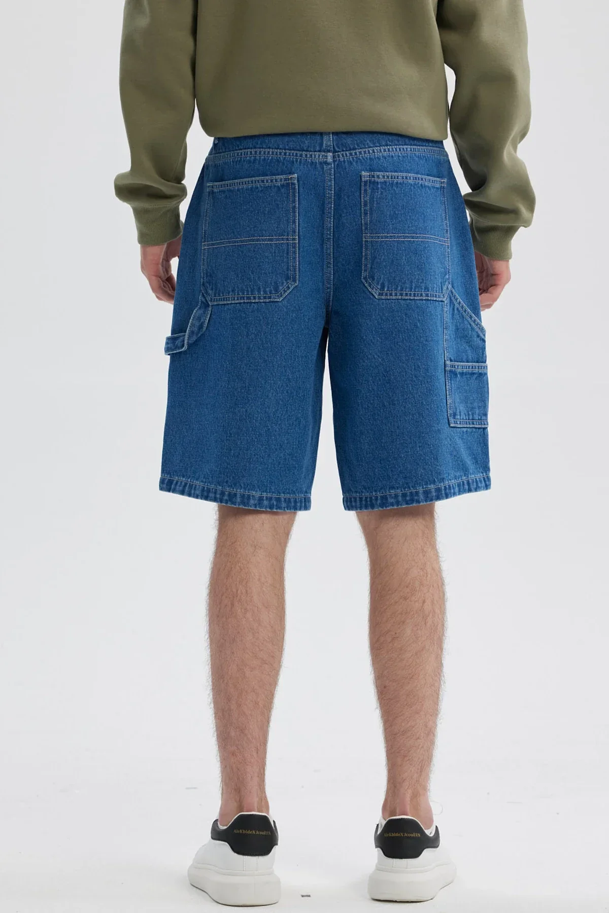 Bermuda Hombre Carpintero Baggy Fit Azul - Image 3
