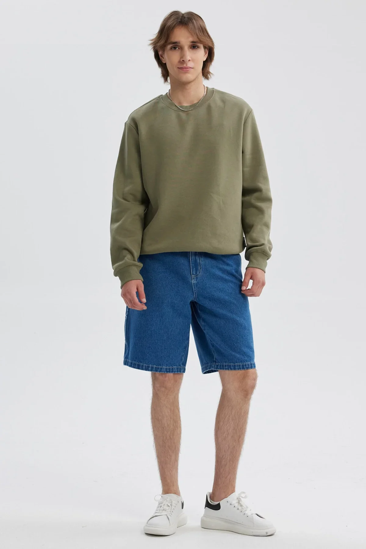 Bermuda Hombre Carpintero Baggy Fit Azul - Image 4