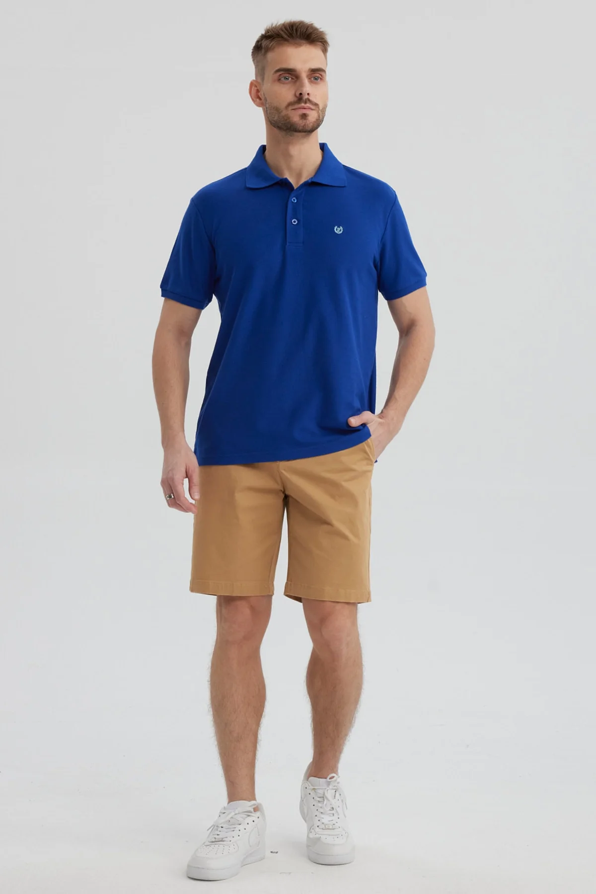Bermuda Hombre Chino Básico Camel - Image 4
