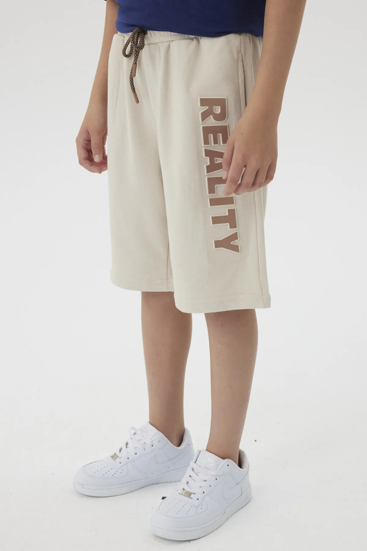 Bermuda Niño Print 3D Beige - Image 2