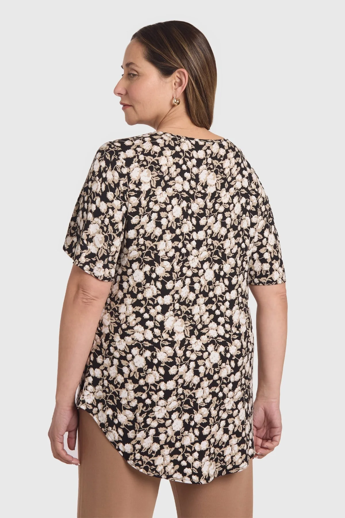 Blusa Mujer Estampada Negro - Image 3
