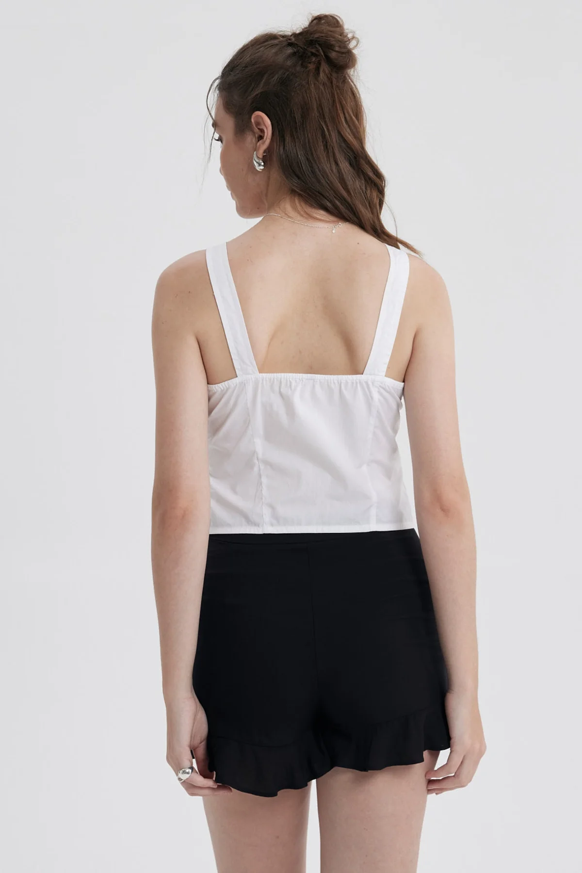 Blusa Mujer Lacitos Blanco - Image 3