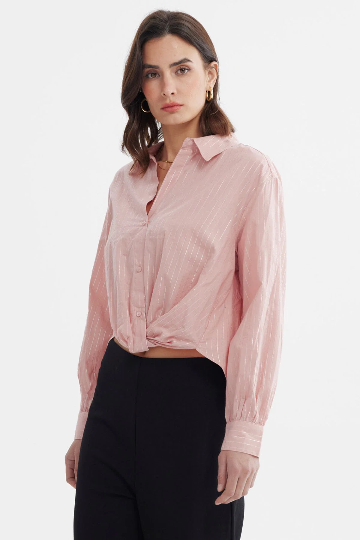 Blusa Mujer Oversize Rosado - Image 2