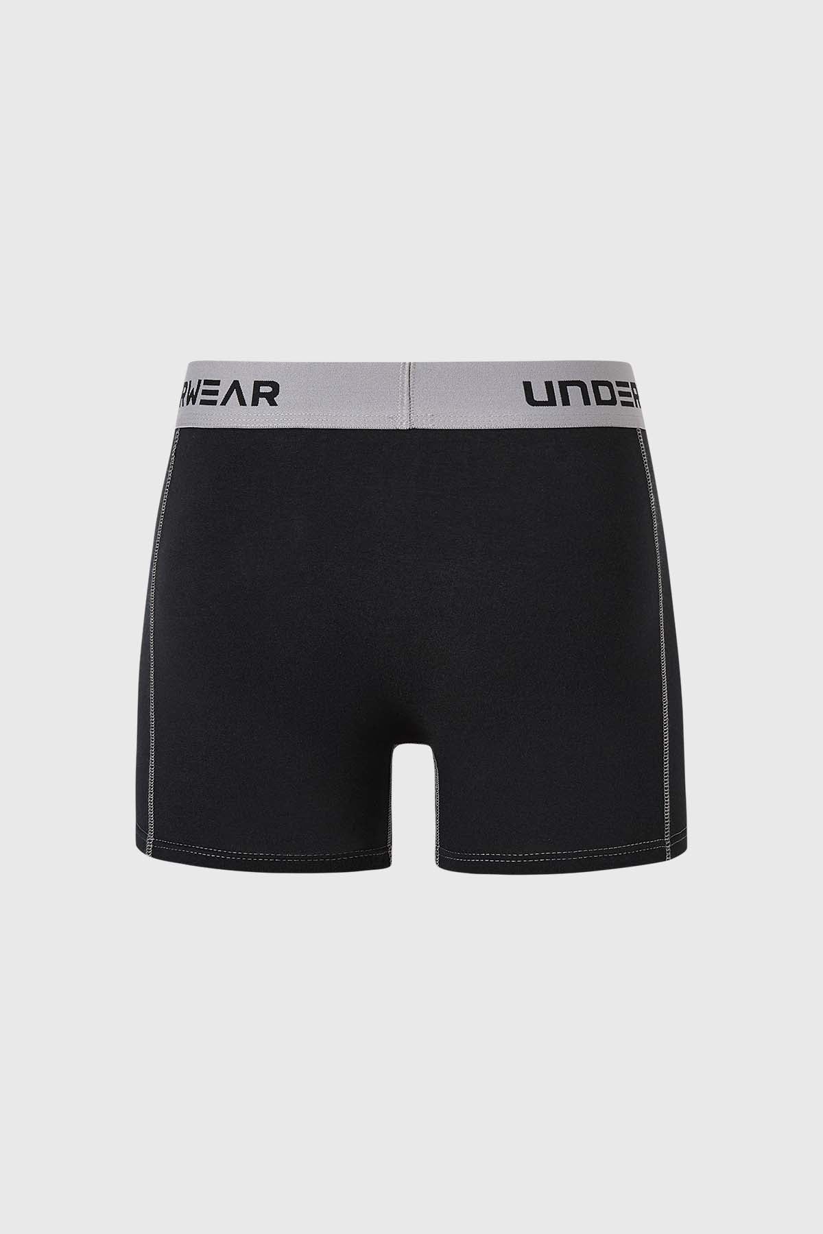 Boxer Hombre Tripack Largo Negro - Image 2