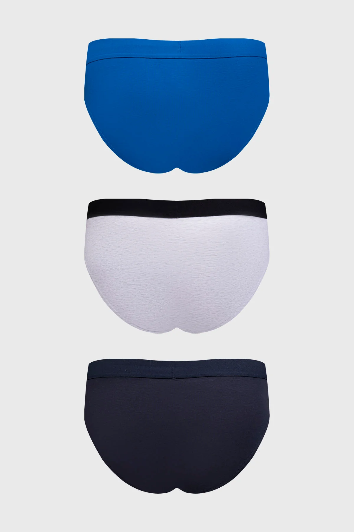 Boxer Hombre Tripack Liso Azul Claro - Image 2