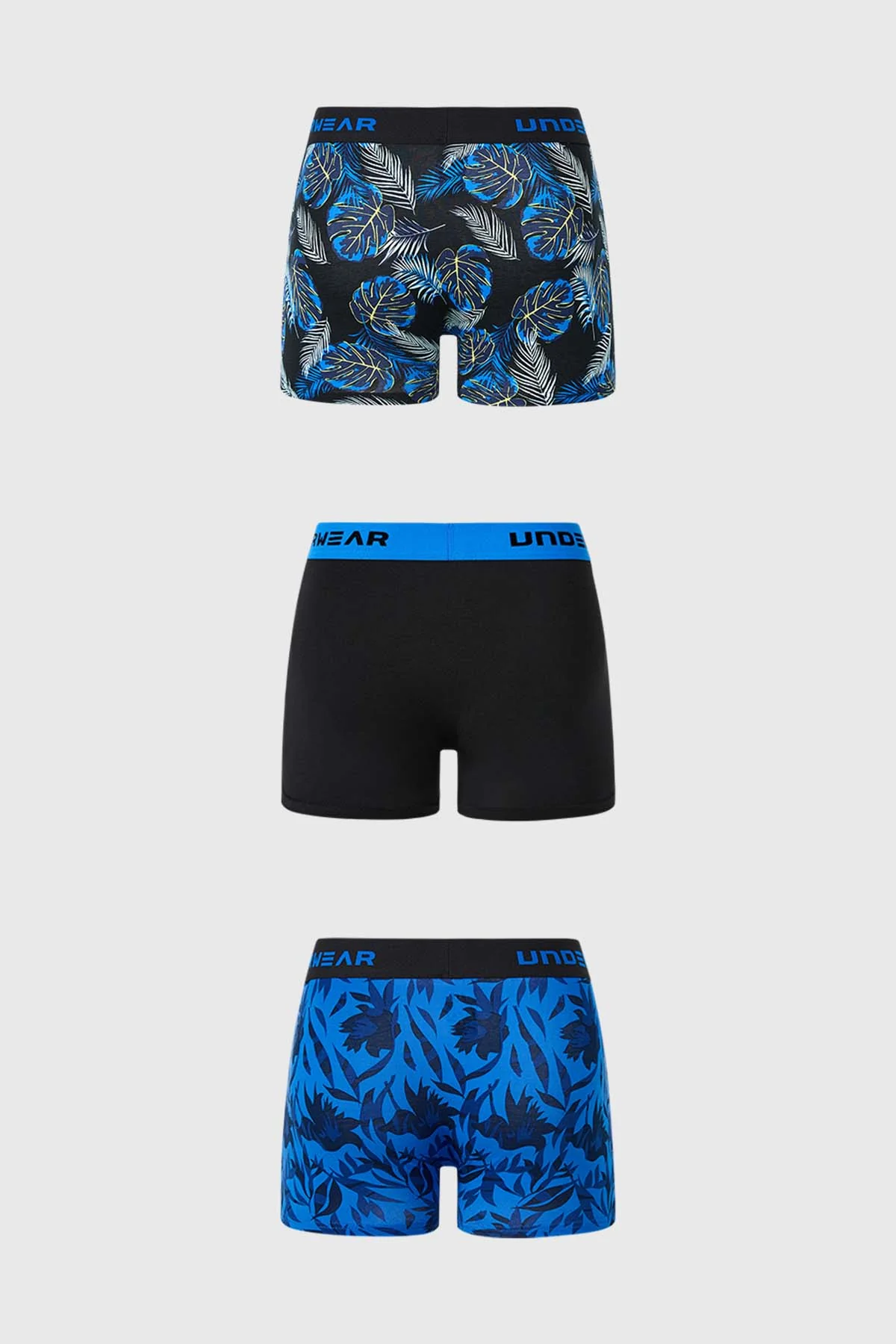Boxer Hombre Tripack Liso Negro - Image 2