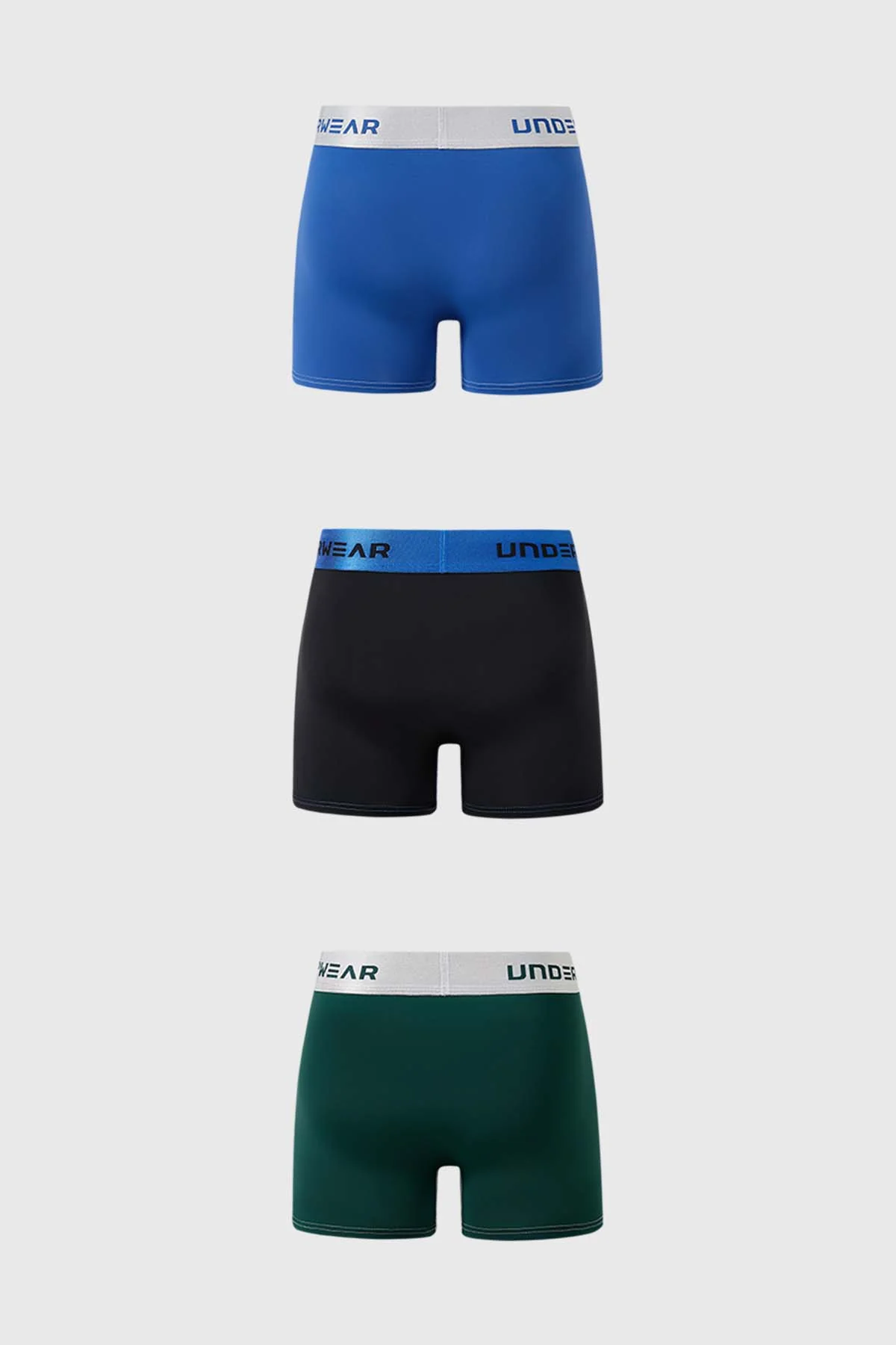 Boxer Hombre Tripack Pretina Verde - Image 2