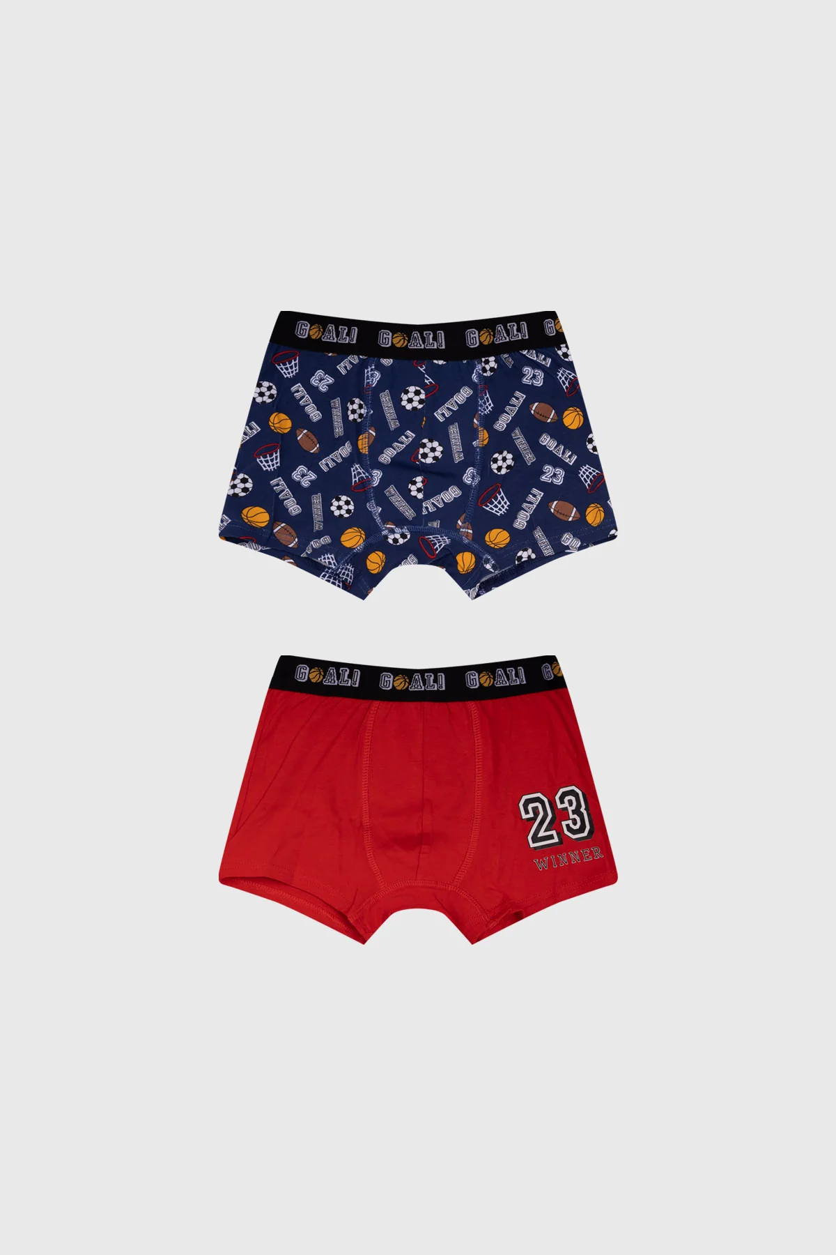 Boxer Niño Bipack Print Rojo - Image 2