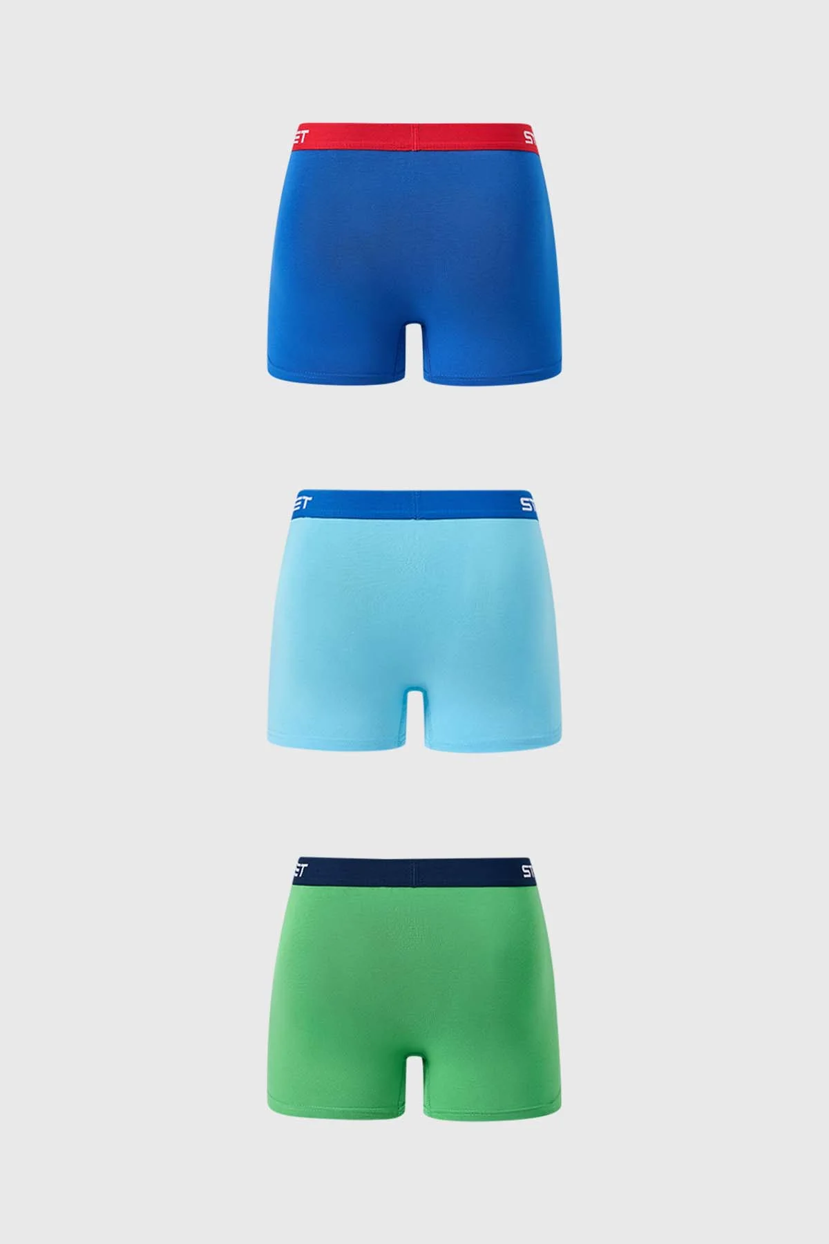 Boxer Niño Tripack Colores Verde - Image 2