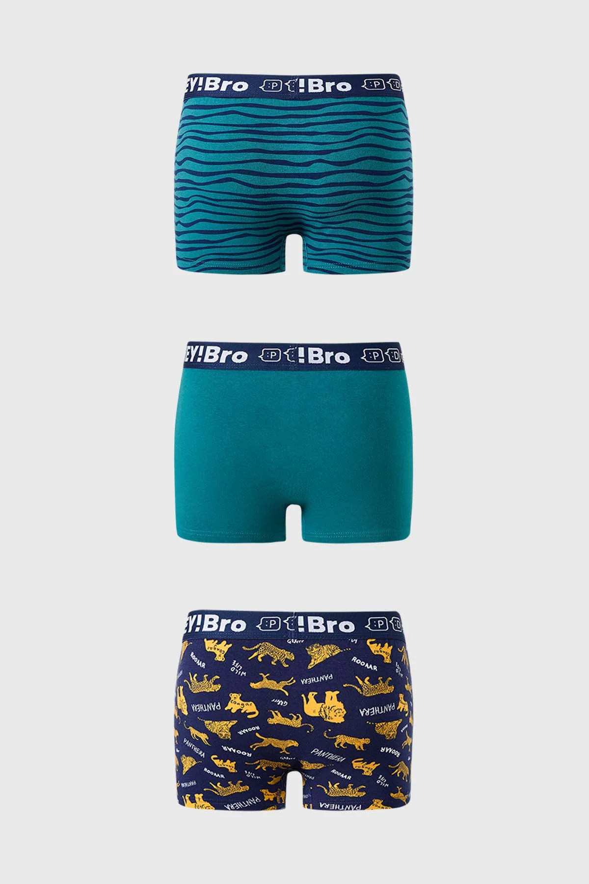Boxer Niño Tripack Verde - Image 2