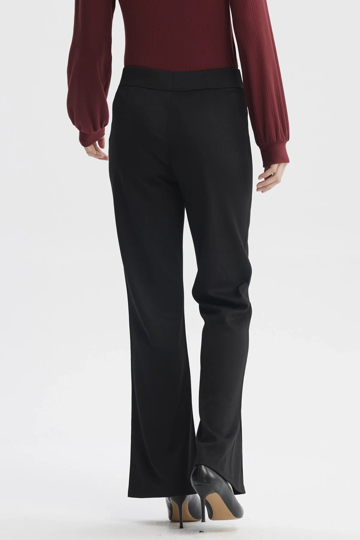 Calza Mujer Leve Flare Negro - Image 3