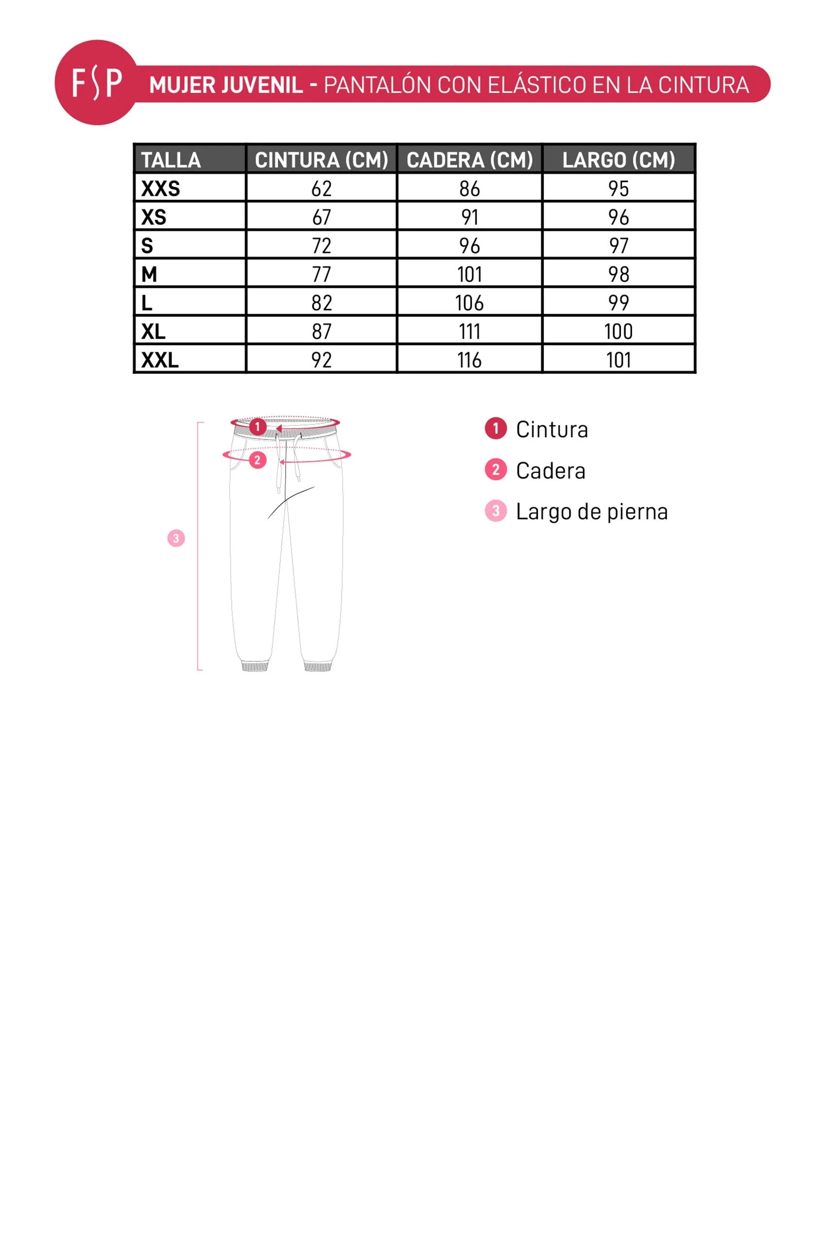 Calza Mujer Tiras Fucsia - Image 5