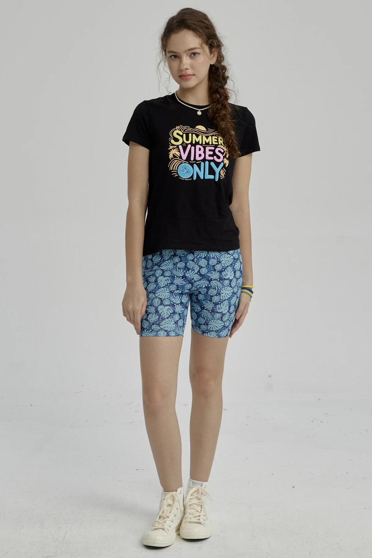 Calza Niña Bipack Biker Teens Azul - Image 7