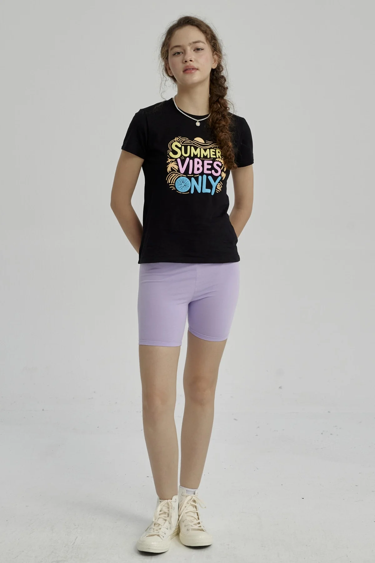 Calza Niña Bipack Biker Teens Azul - Image 8