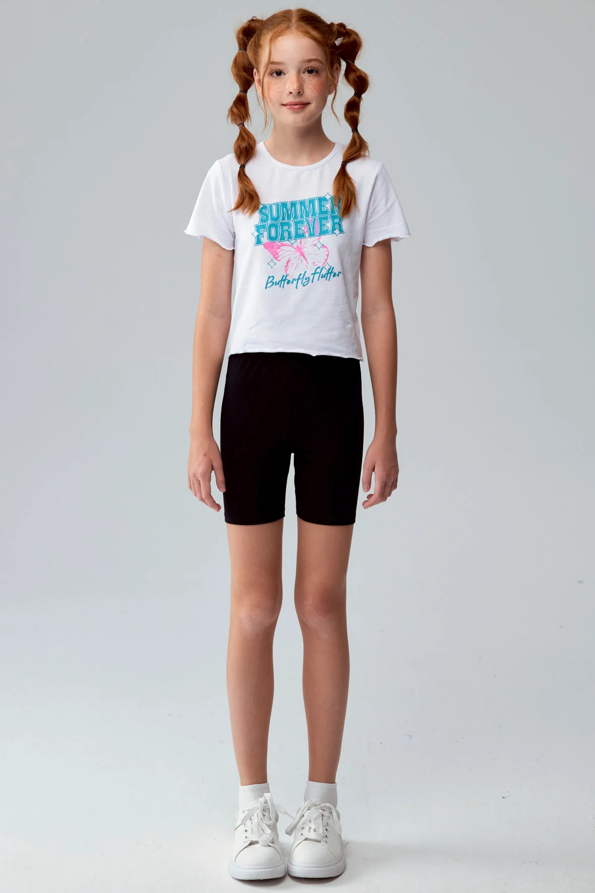 Calza Niña Biker Teens Café - Image 3
