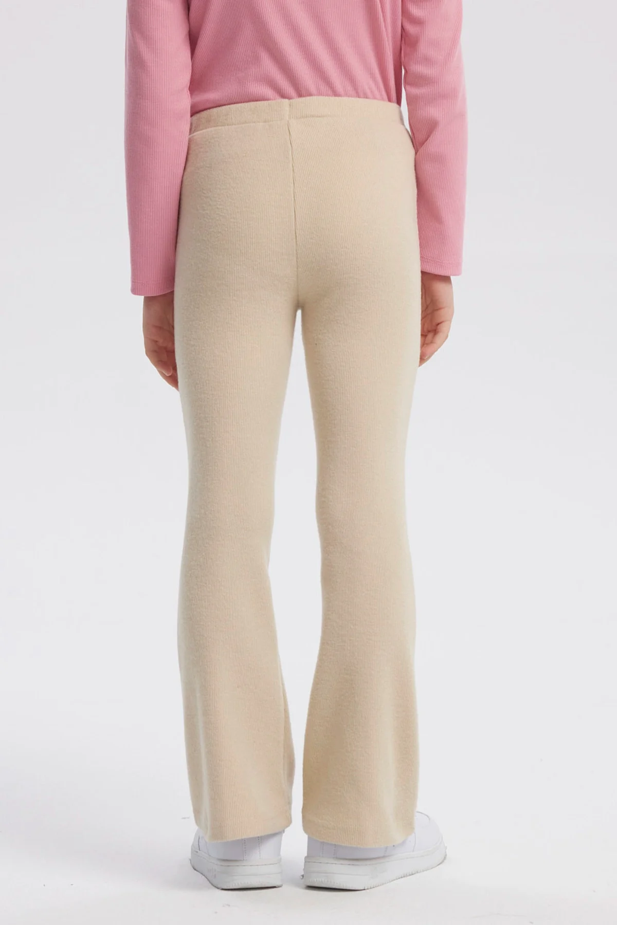 Calza Niña Flare Beige - Image 3