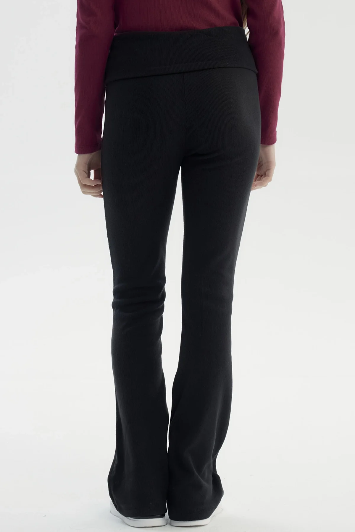 Calza Niña Leve Flare Negro - Image 3