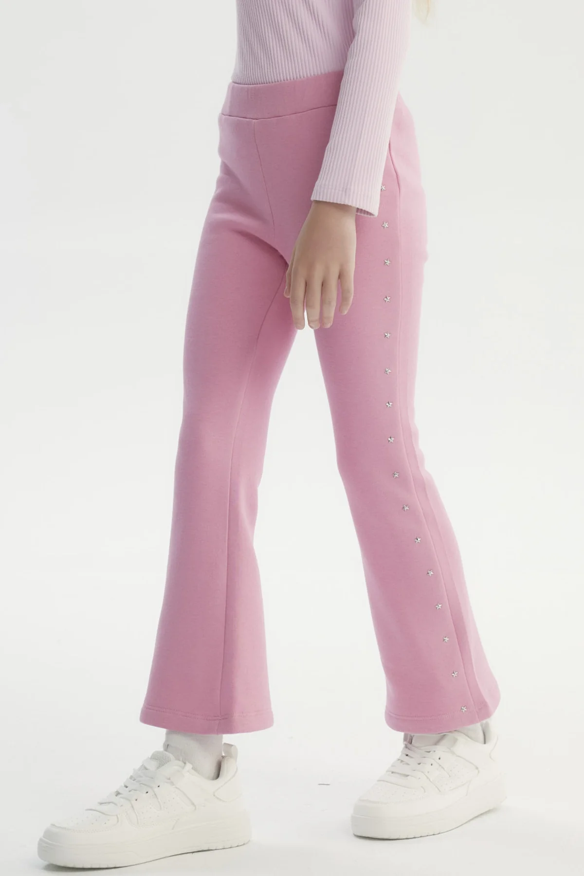 Calza Niña Leve Flare Rosado - Image 2