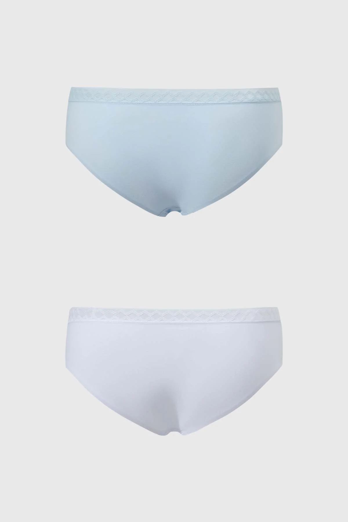 Calzón Mujer Bikini Invisible Azul Claro - Image 2