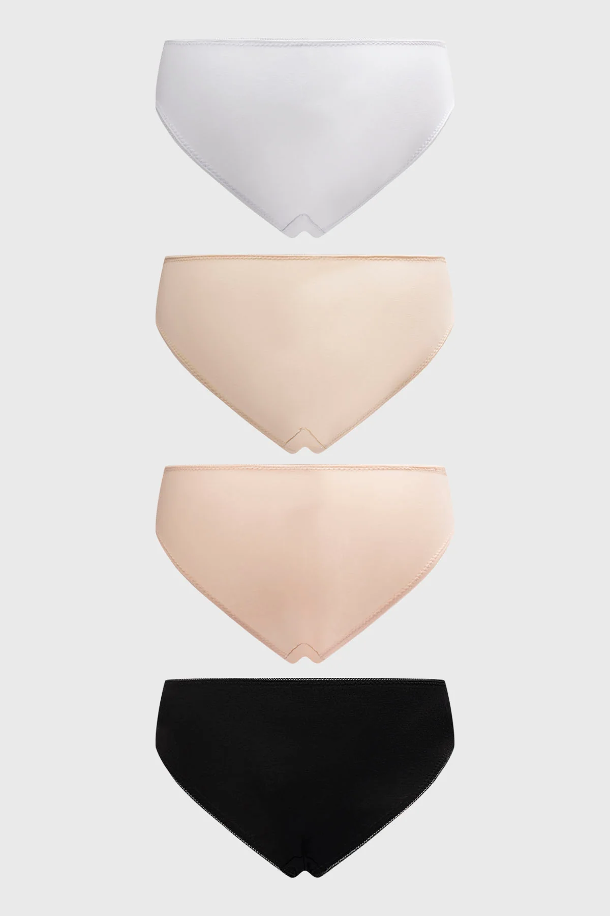 Calzón Mujer Bikini Liso Beige - Image 2