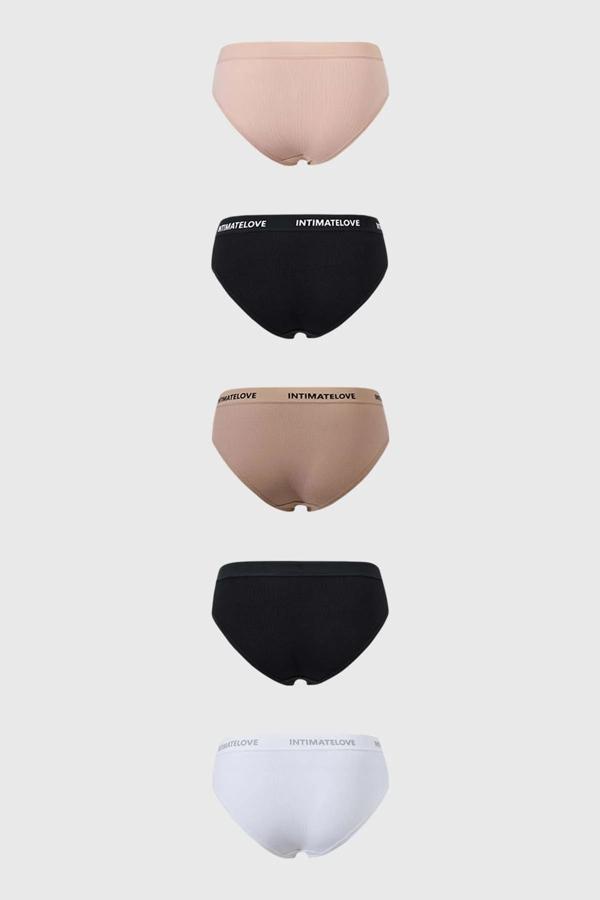 Calzón Mujer Bikini Pretina Negro - Image 2