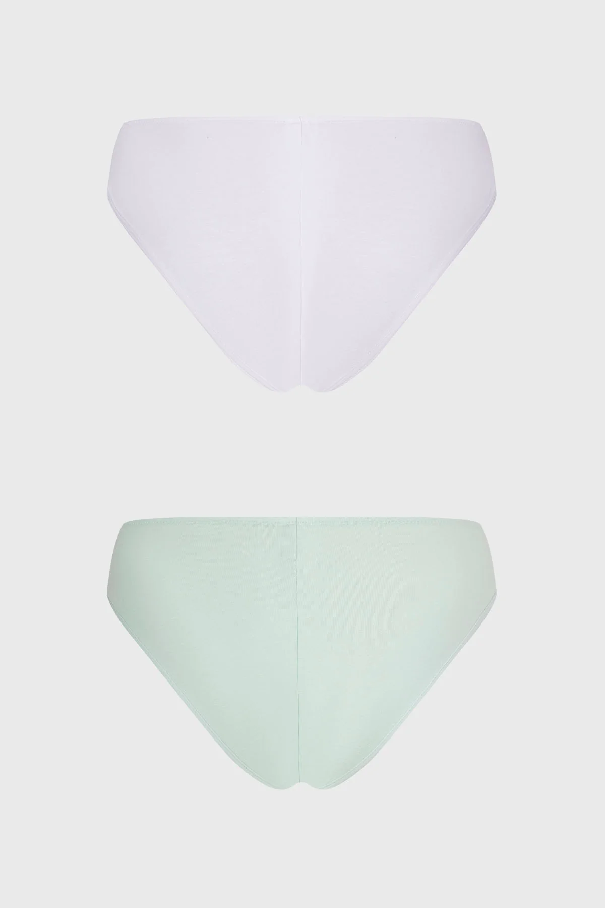 Calzón Mujer Bipack Bikini Detalle Mesh Menta - Image 2