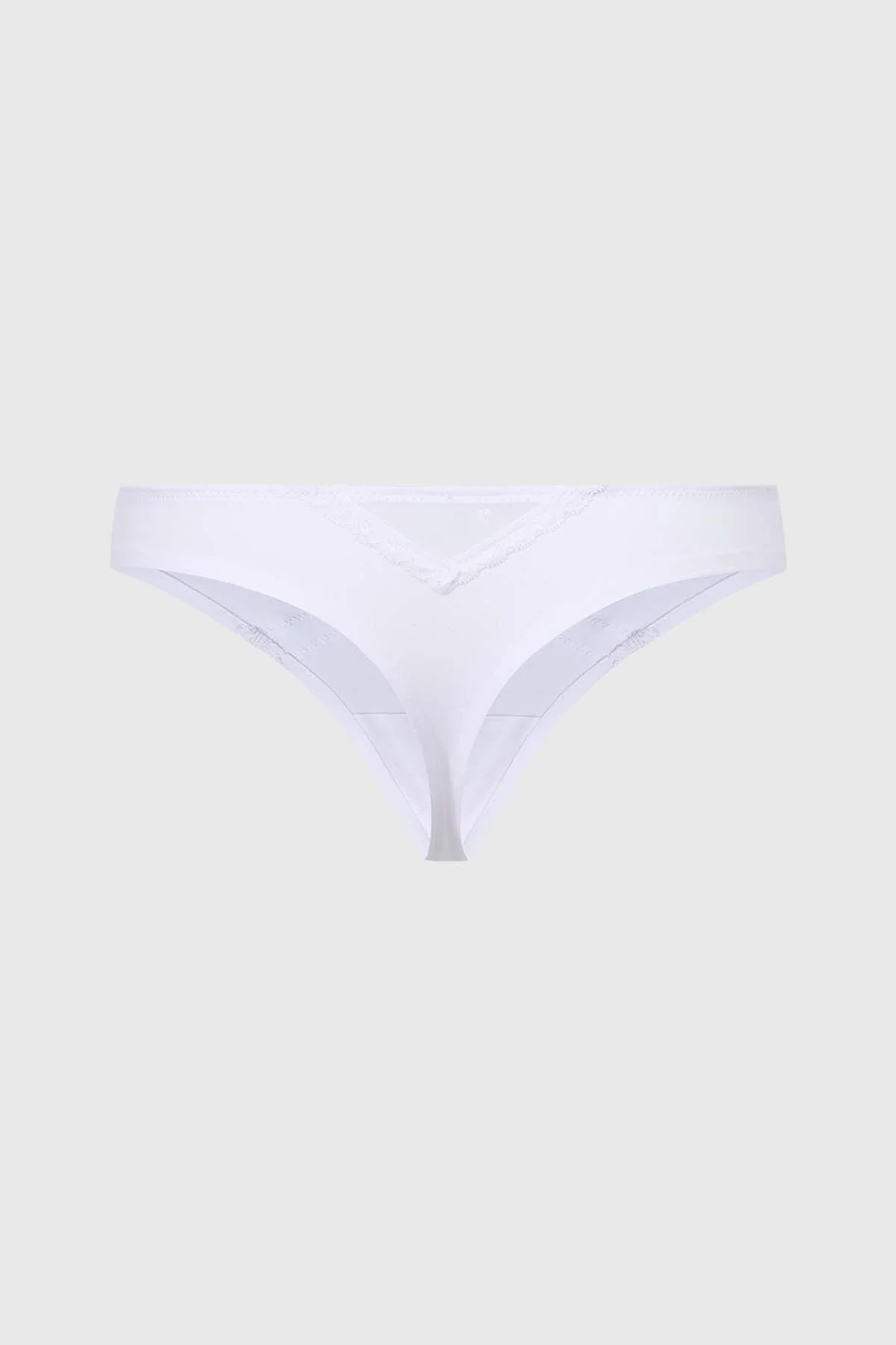 Calzón Mujer Colaless Detalle Encaje Blanco - Image 2