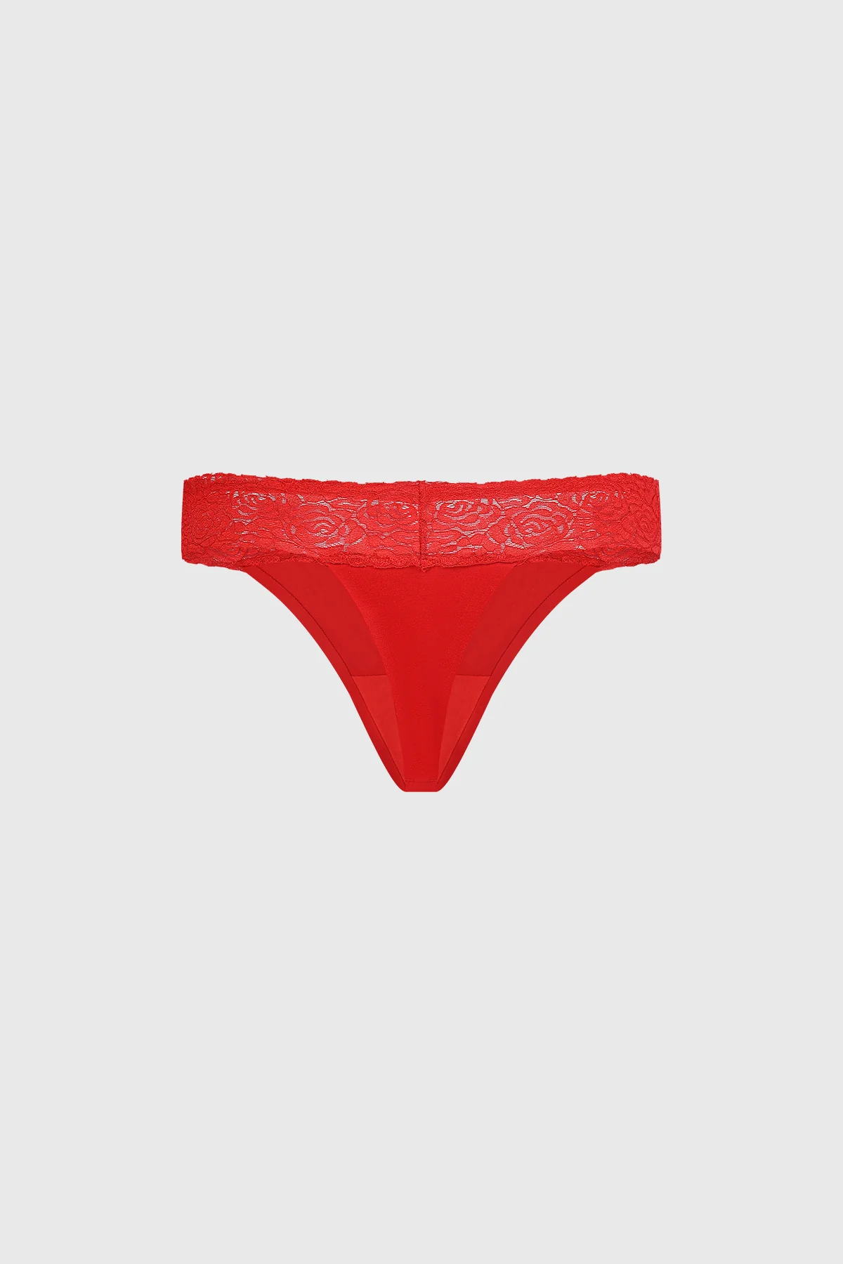 Calzón Mujer Colaless Encaje Rojo - Image 2