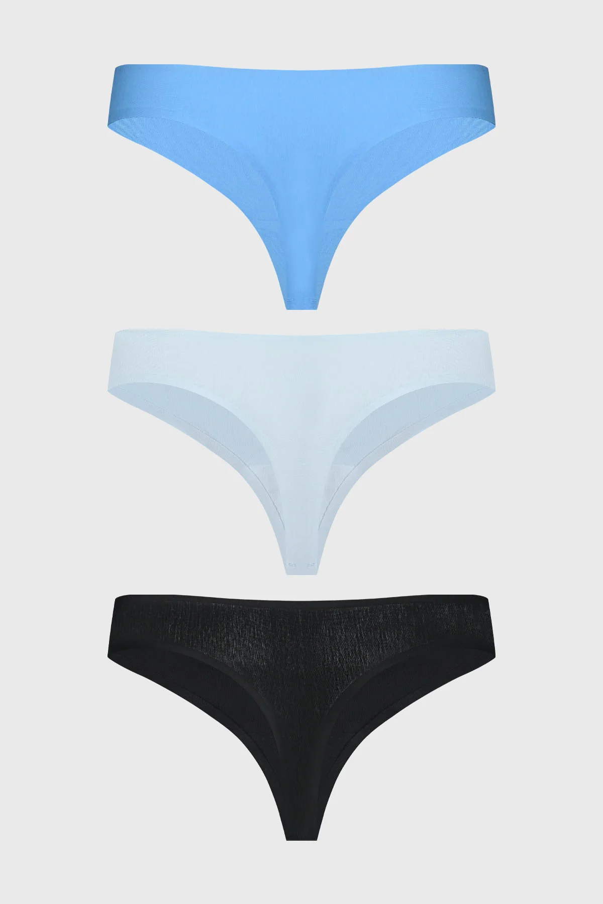 Calzón Mujer Tripack Colaless Azul - Image 2