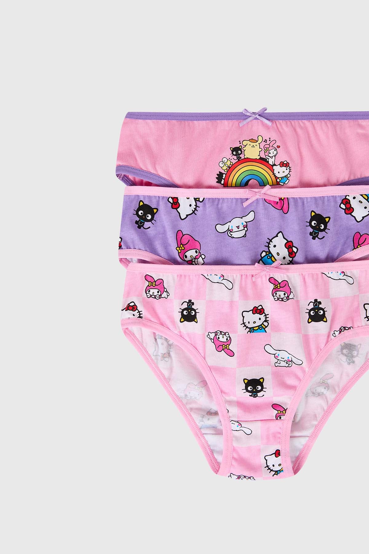 Calzón Niña Tripack Hello Kitty Rosado - Image 2