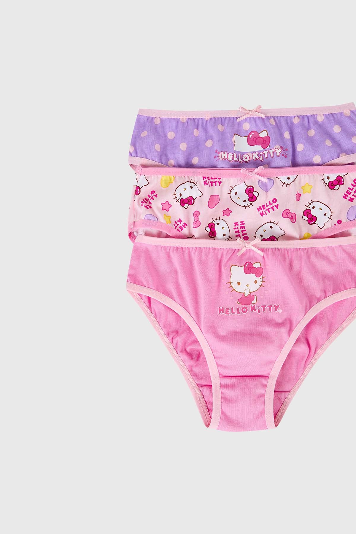 Calzón Niña Tripack Hello Kitty Rosado - Image 2