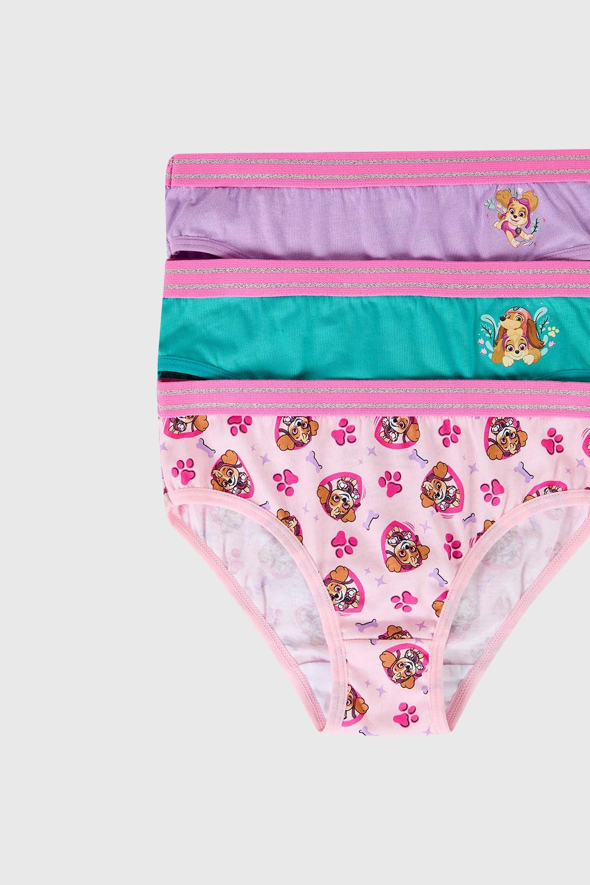 Calzón Niña Tripack Skye Paw Patrol Morado - Image 2