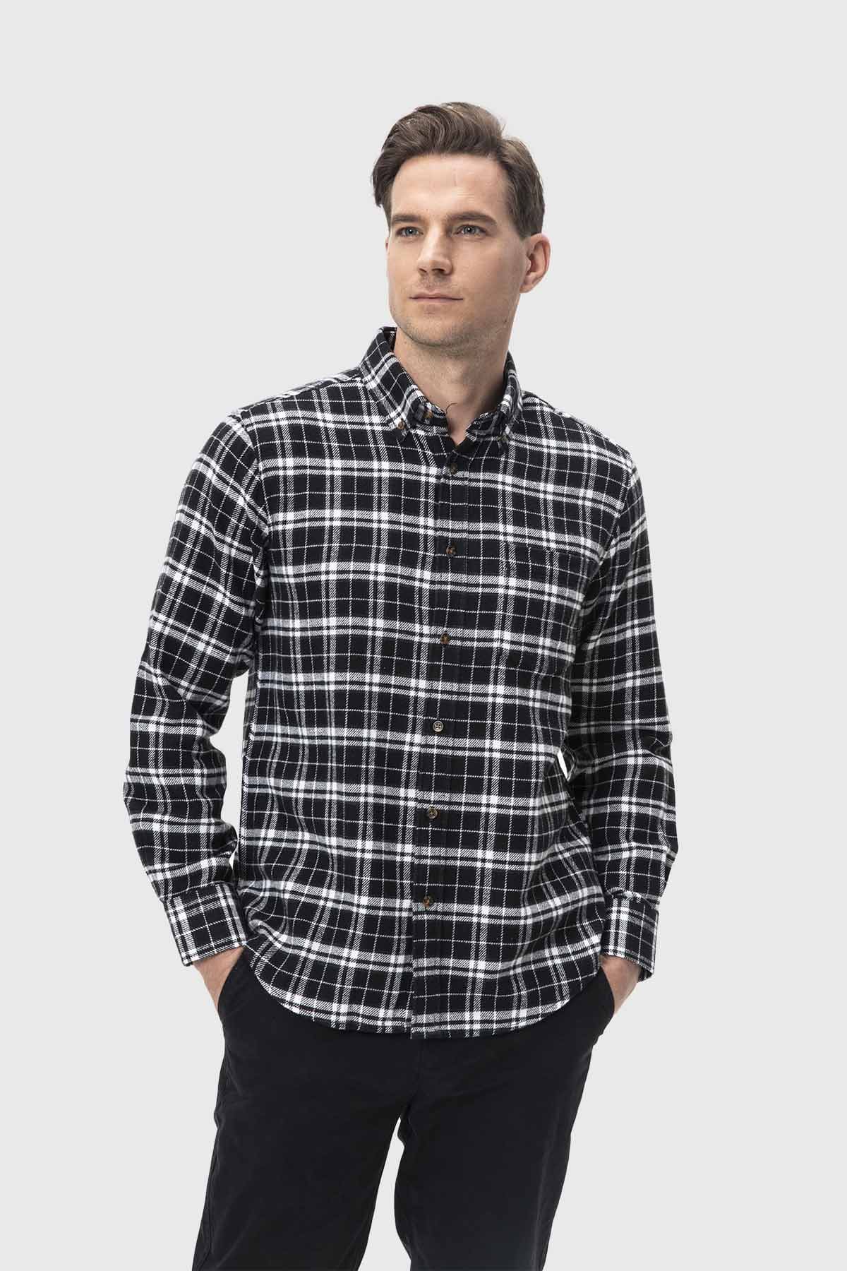 Camisa Hombre Básica Beige - Image 2
