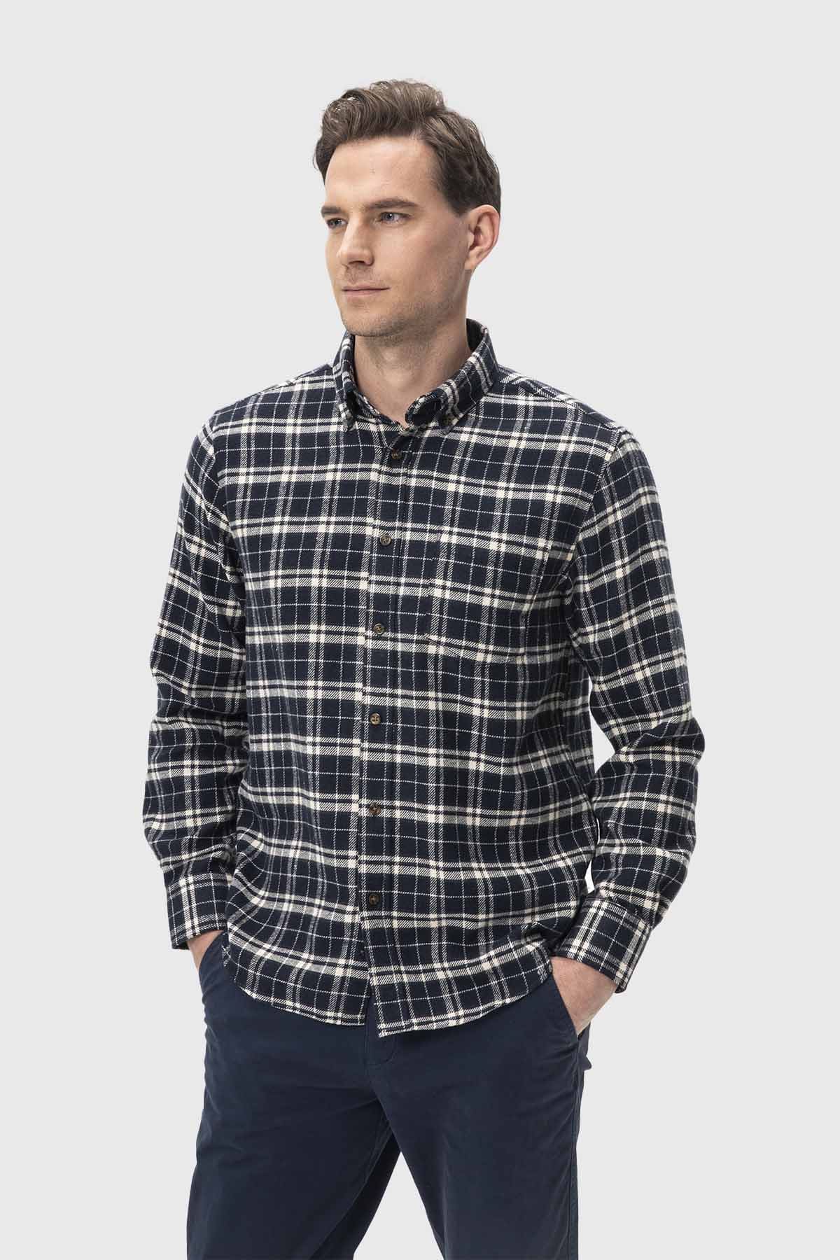 Camisa Hombre Básica Negro - Image 2