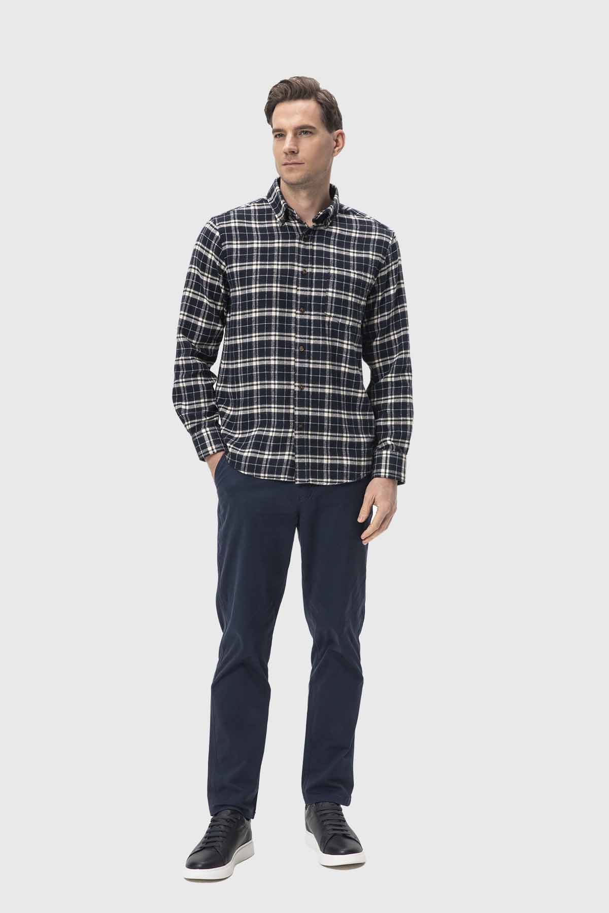Camisa Hombre Básica Negro - Image 4