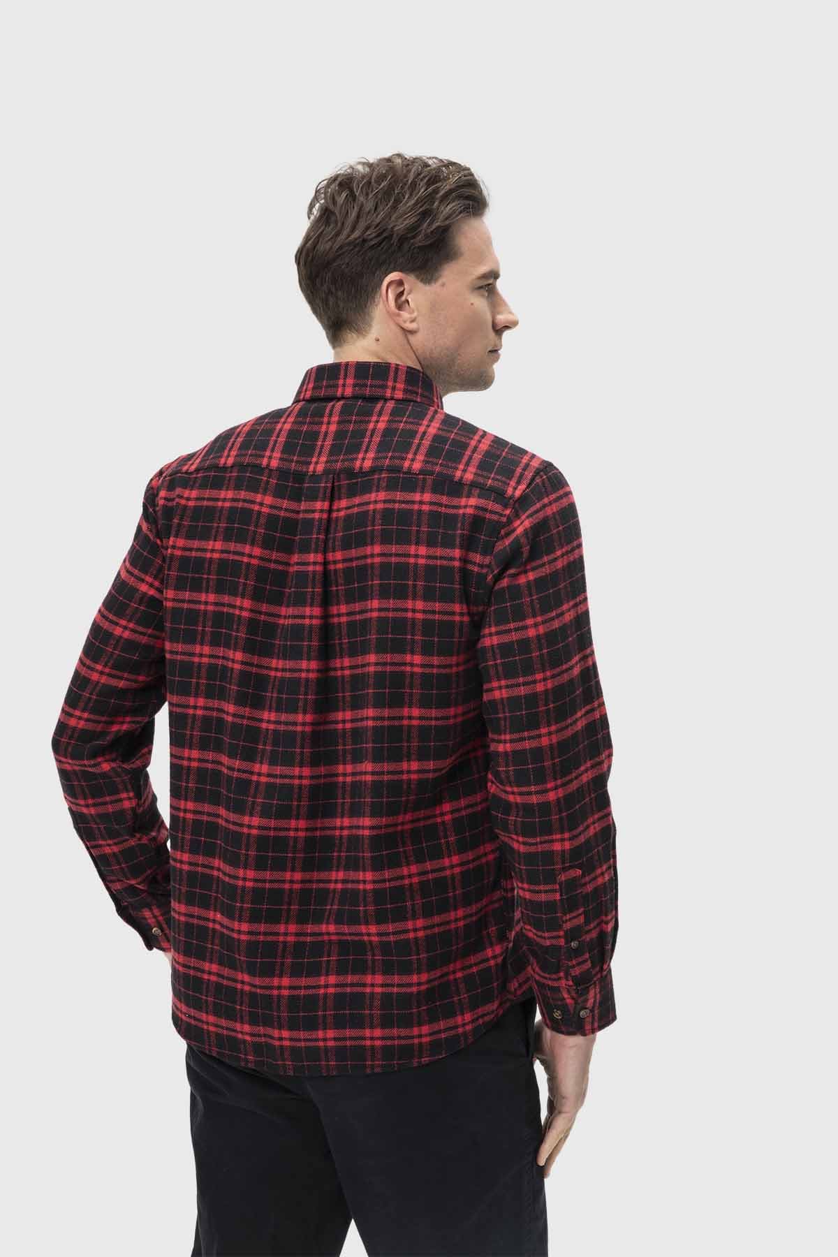 Camisa Hombre Básica Rojo - Image 3
