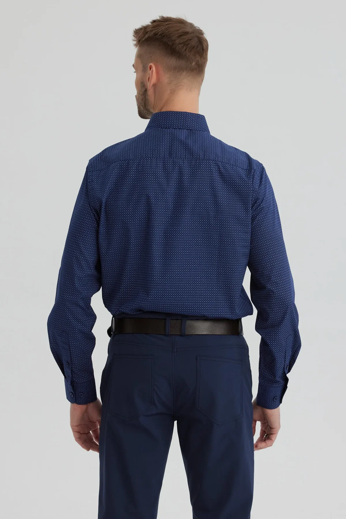 Camisa Hombre Fantasía Azul - Image 3