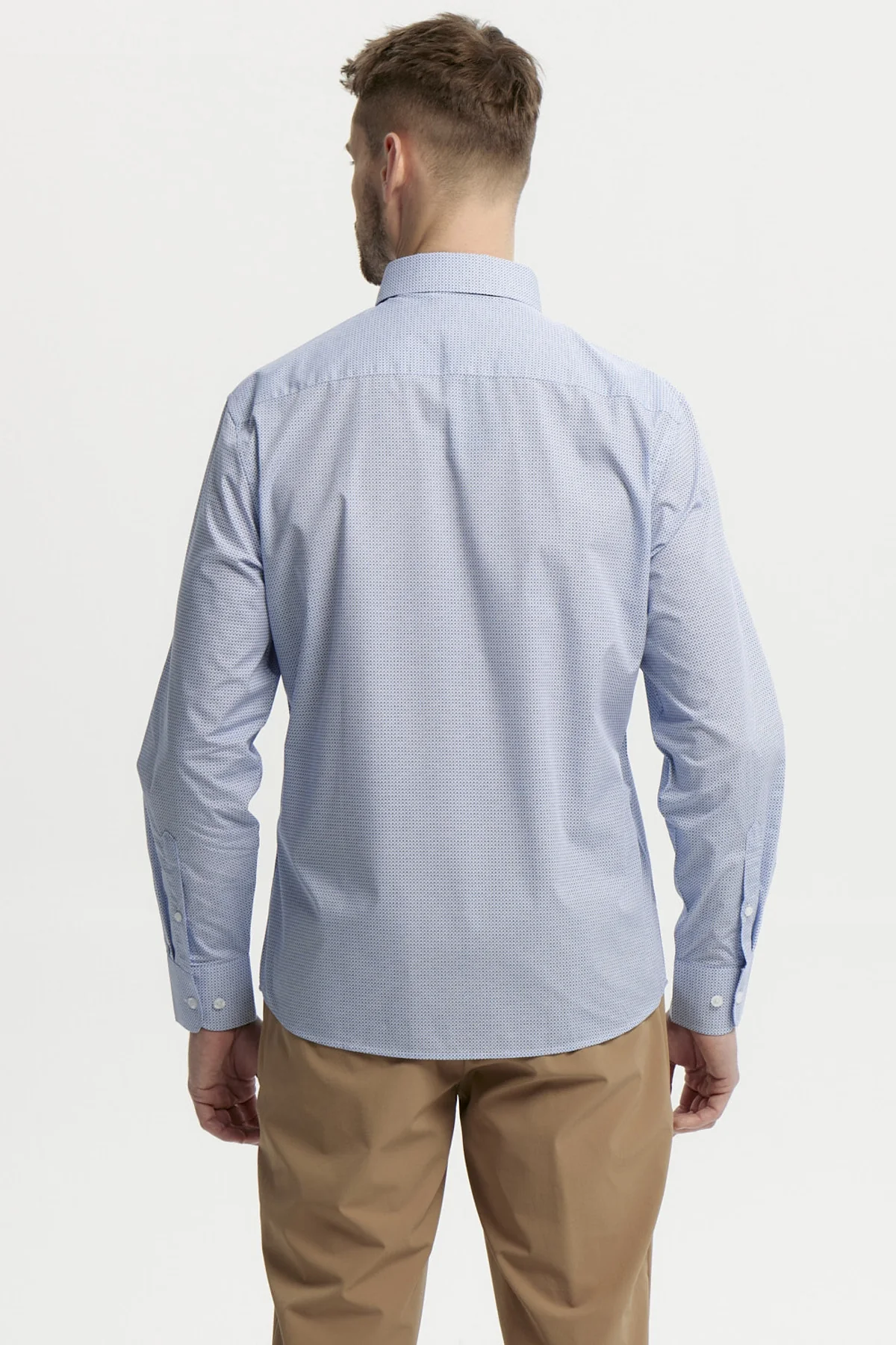 Camisa Hombre Fantasía Azul - Image 3