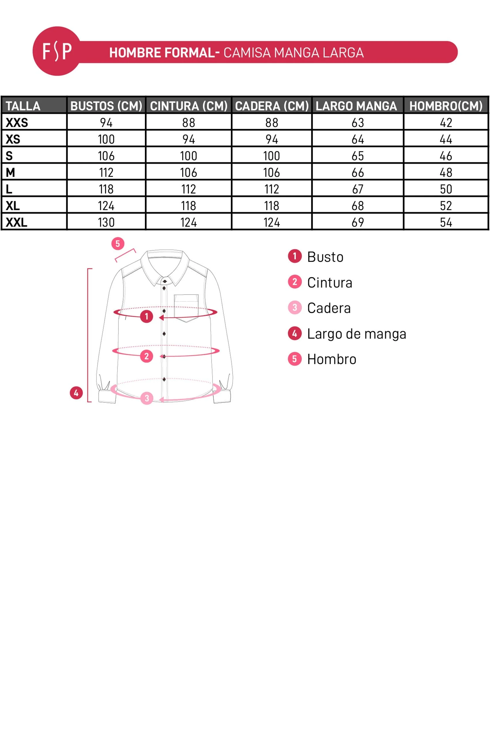 Camisa Hombre Fantasía Blanco - Image 5