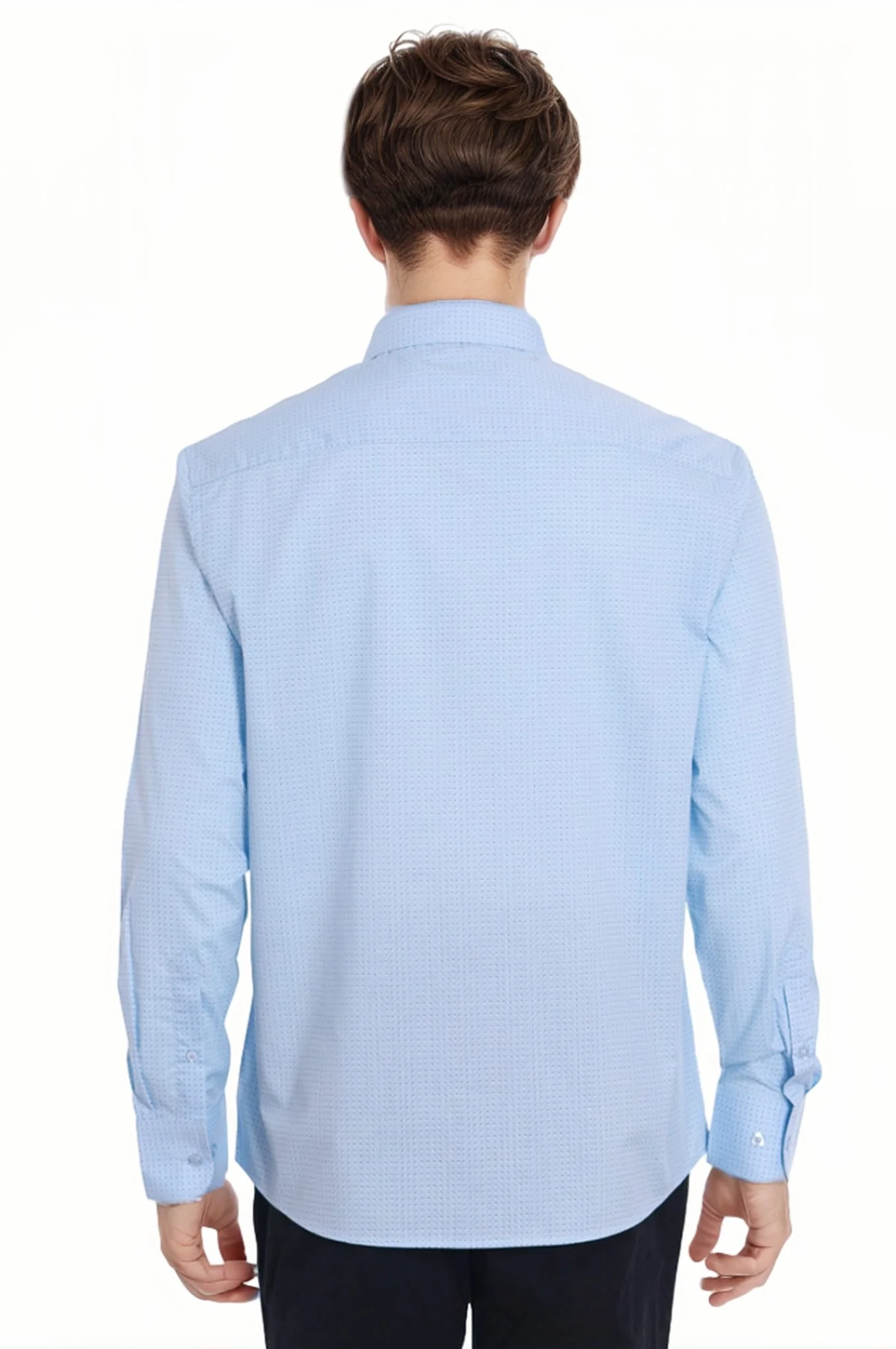 Camisa Hombre Fantasía Celeste - Image 2
