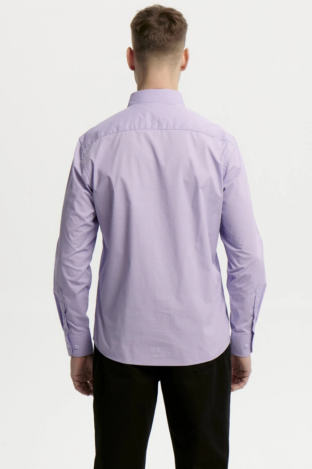 Camisa Hombre Fantasía Lila - Image 3
