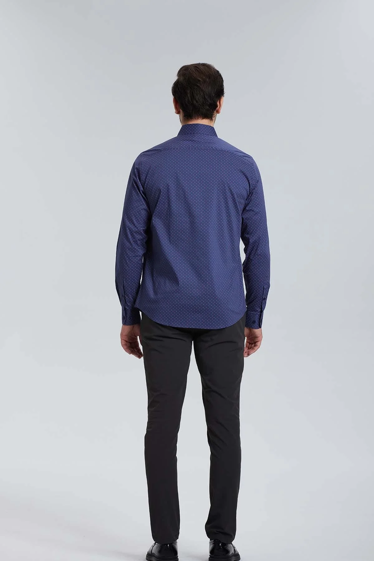 Camisa Hombre Print Azul - Image 2