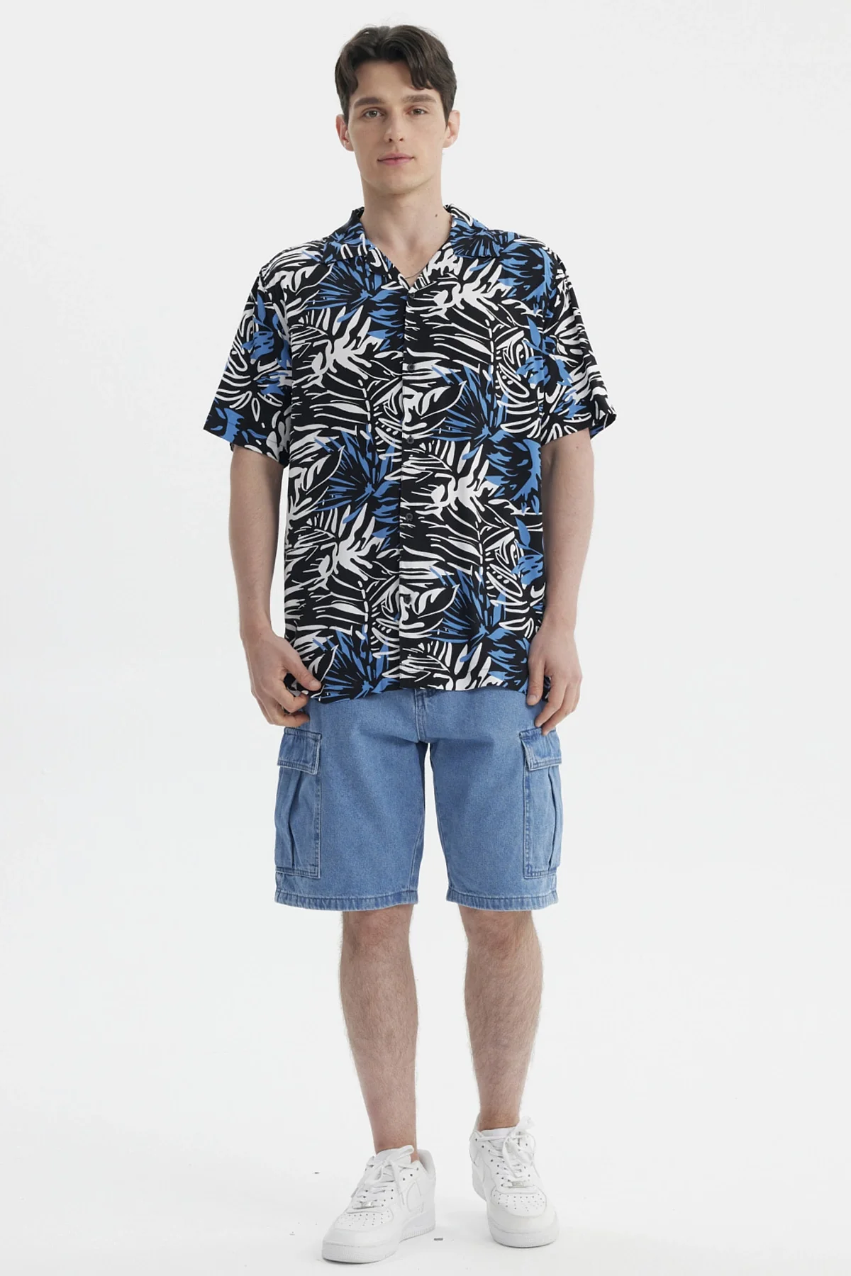 Camisa Hombre Full Rapport Negro - Image 4
