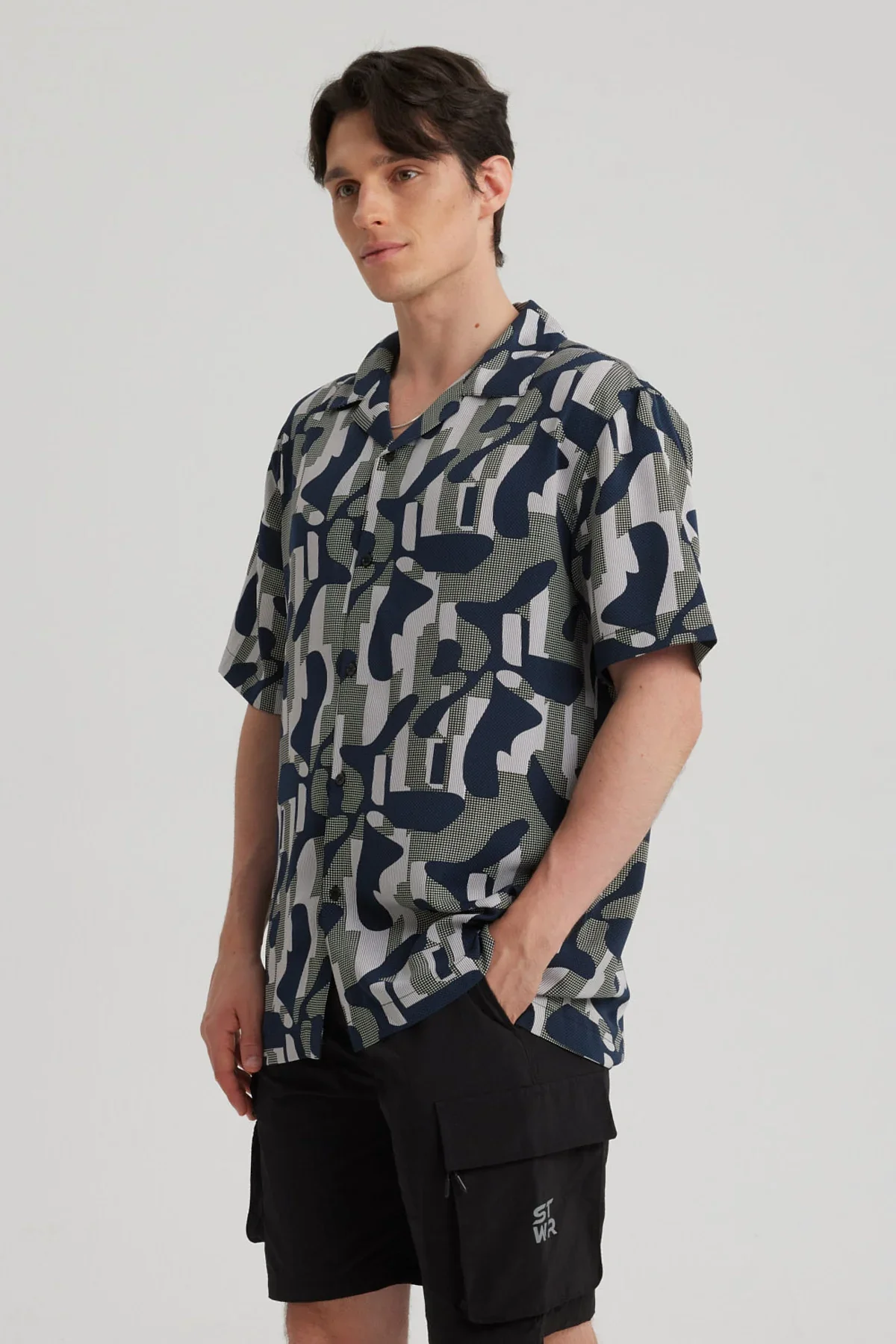 Camisa Hombre Rapport Azul - Image 2