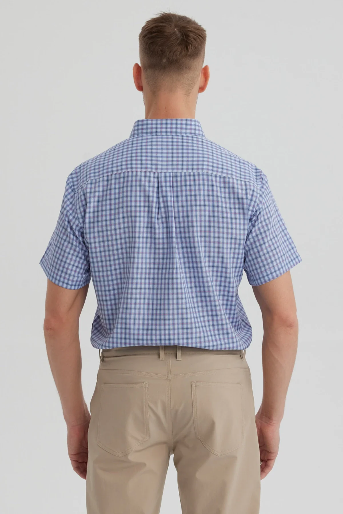 Camisa Hombre Rapport Regalo Azul Denim - Image 3