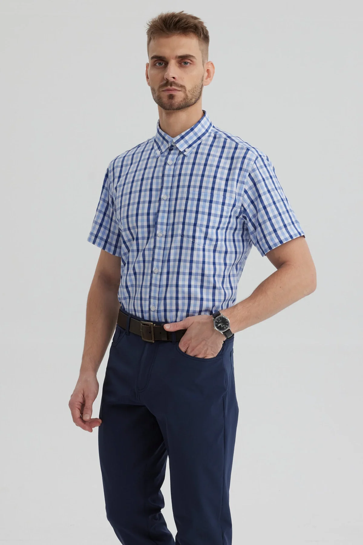 Camisa Hombre Rapport Regalo Azulino - Image 2