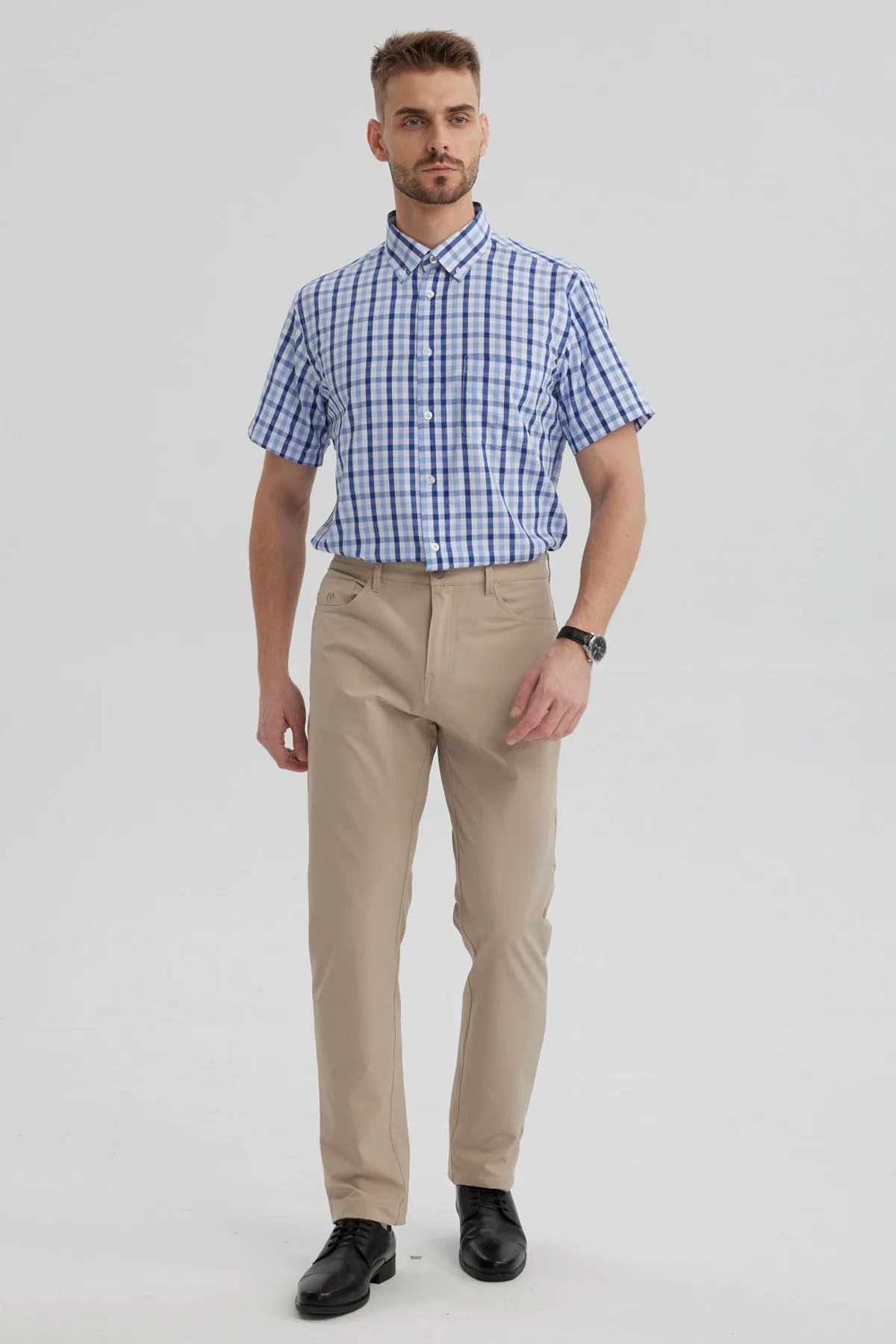 Camisa Hombre Rapport Regalo Azulino - Image 4