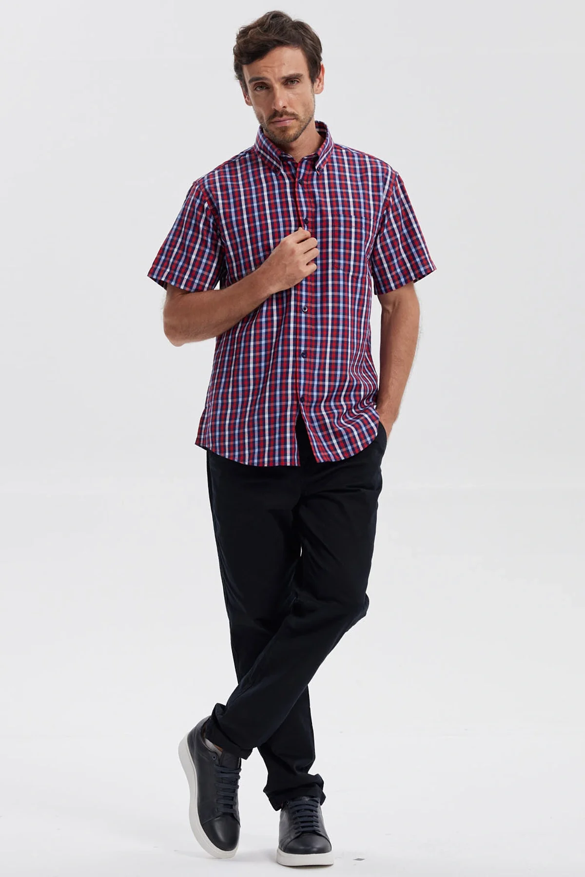 Camisa Hombre Rapport Regalo Rojo - Image 4