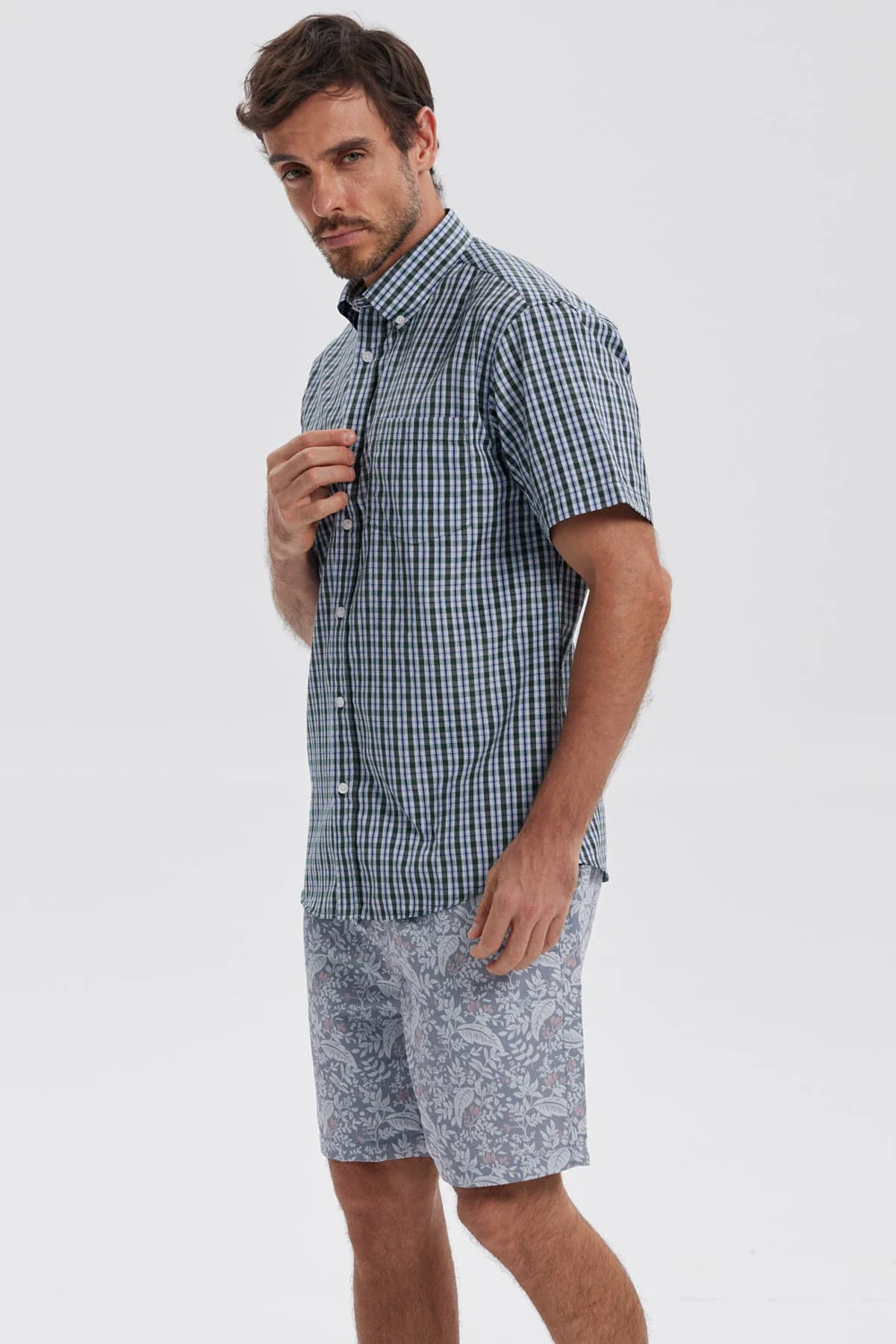 Camisa Hombre Rapport Regalo Verde Musgo - Image 2